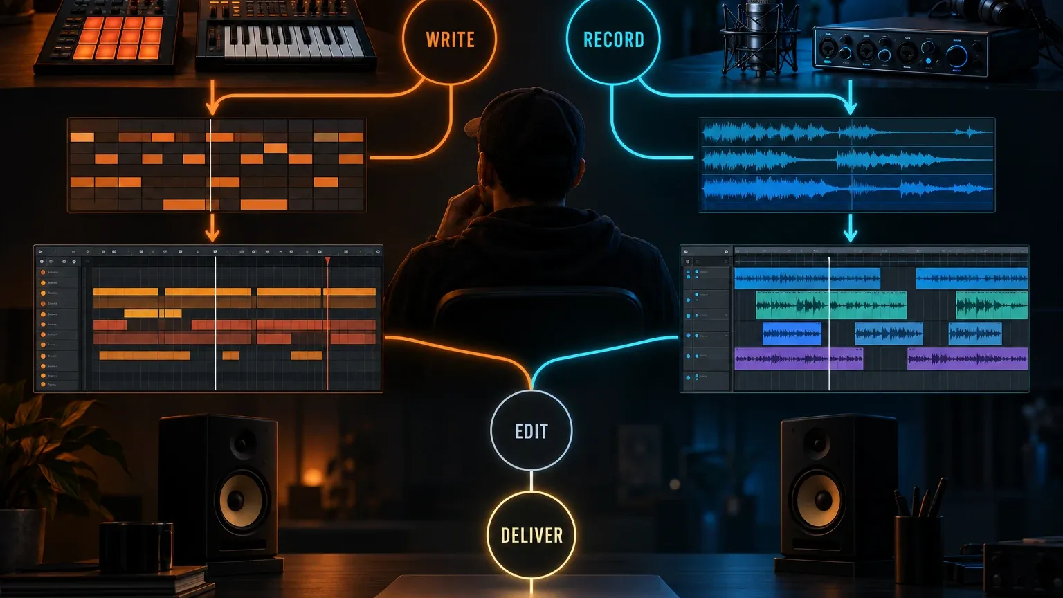 FL Studio vs Pro Tools decision map for beatmaking recording editing collaboration and video