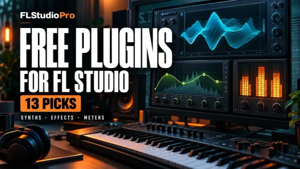 Free plugins for FL Studio with wavetable synthesis, EQ and three-band audio meters