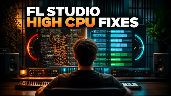 FL Studio high CPU troubleshooting beside overloaded and stable studio workstations
