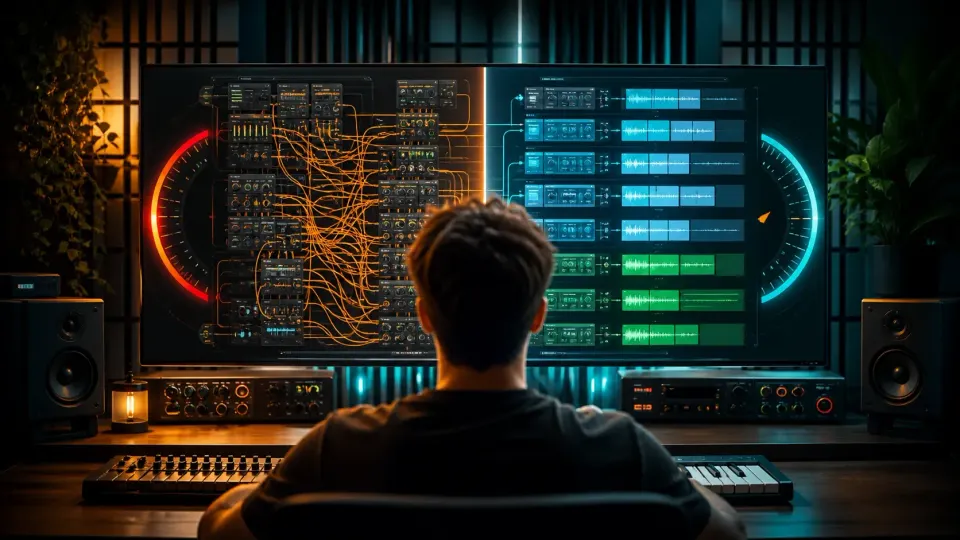 FL Studio high CPU cover with overloaded project becoming organized parallel processing paths