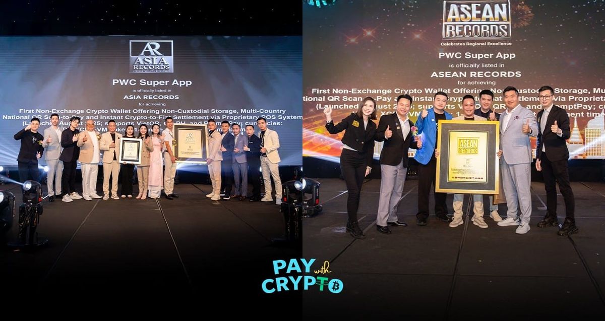 PWC, ASEAN & Asia Records가 공식 인정한 최초의 비수탁형 결제 월렛이 되다