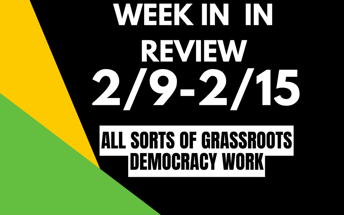 Week in Review: 2/9-2/15