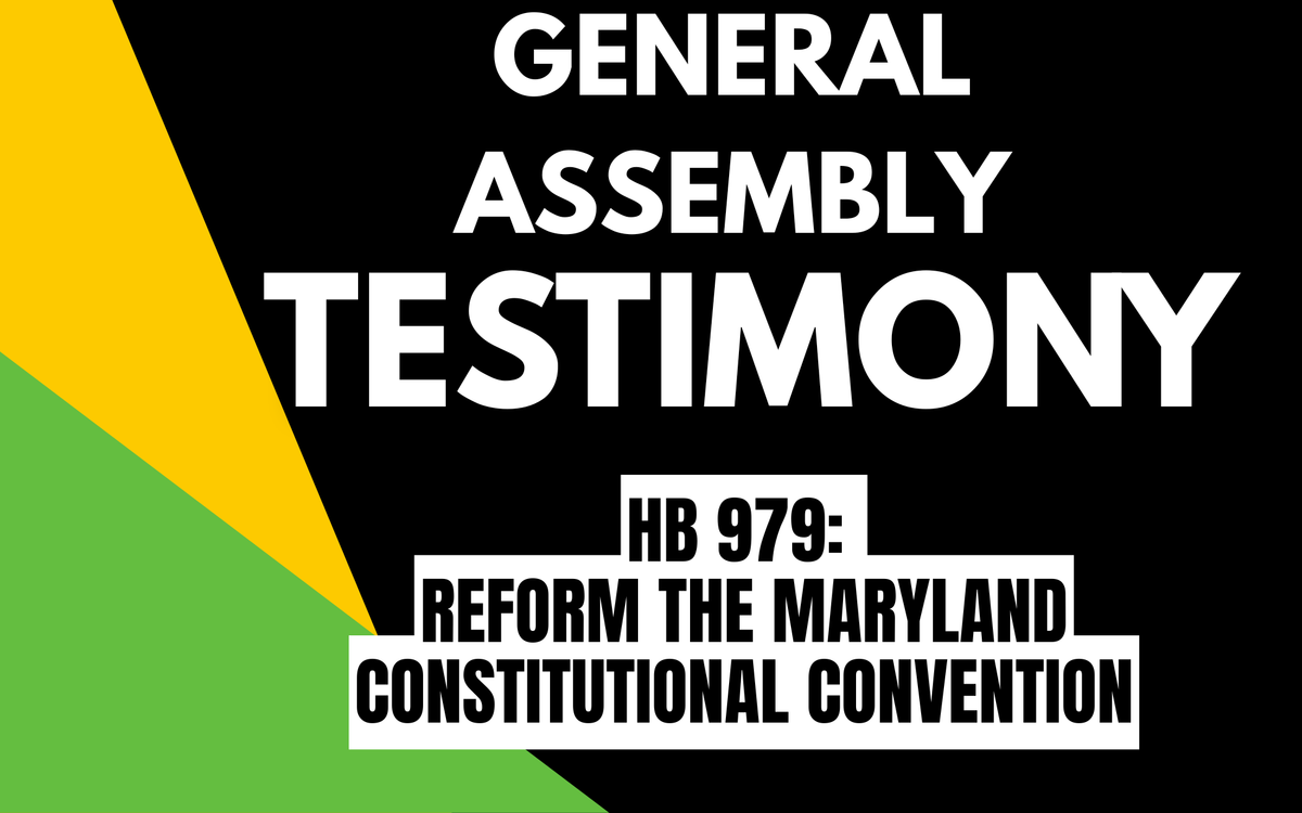 HB979: Constitutional Convention Reform