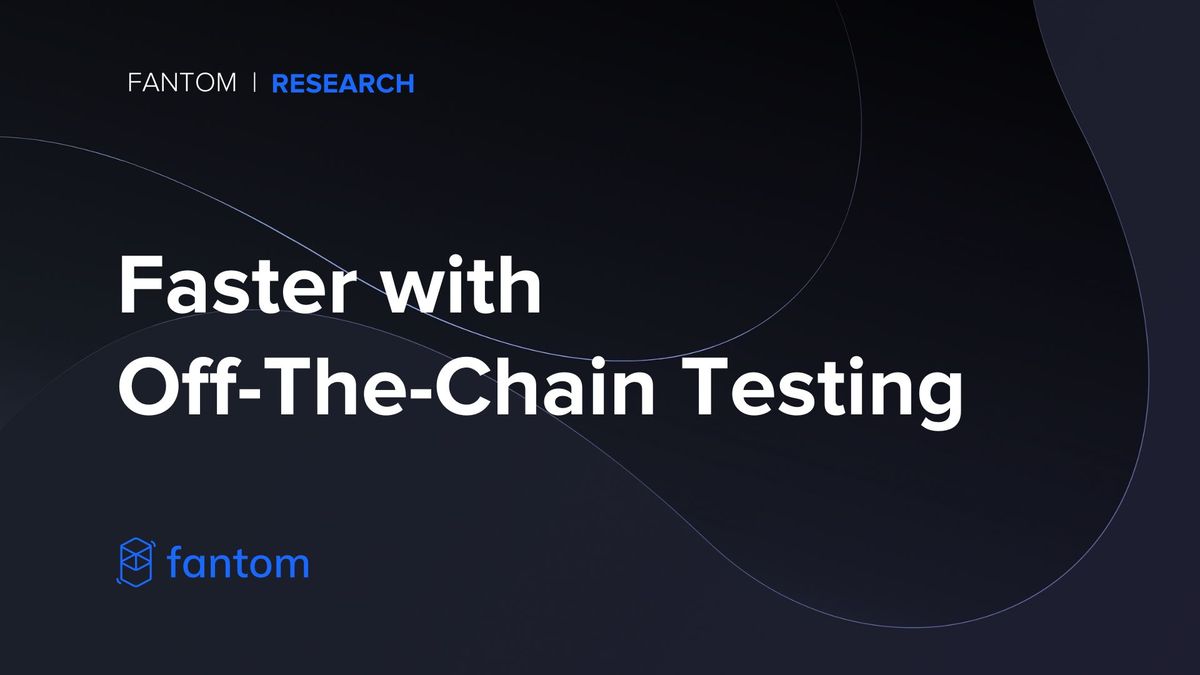 Faster with Off-The-Chain Testing