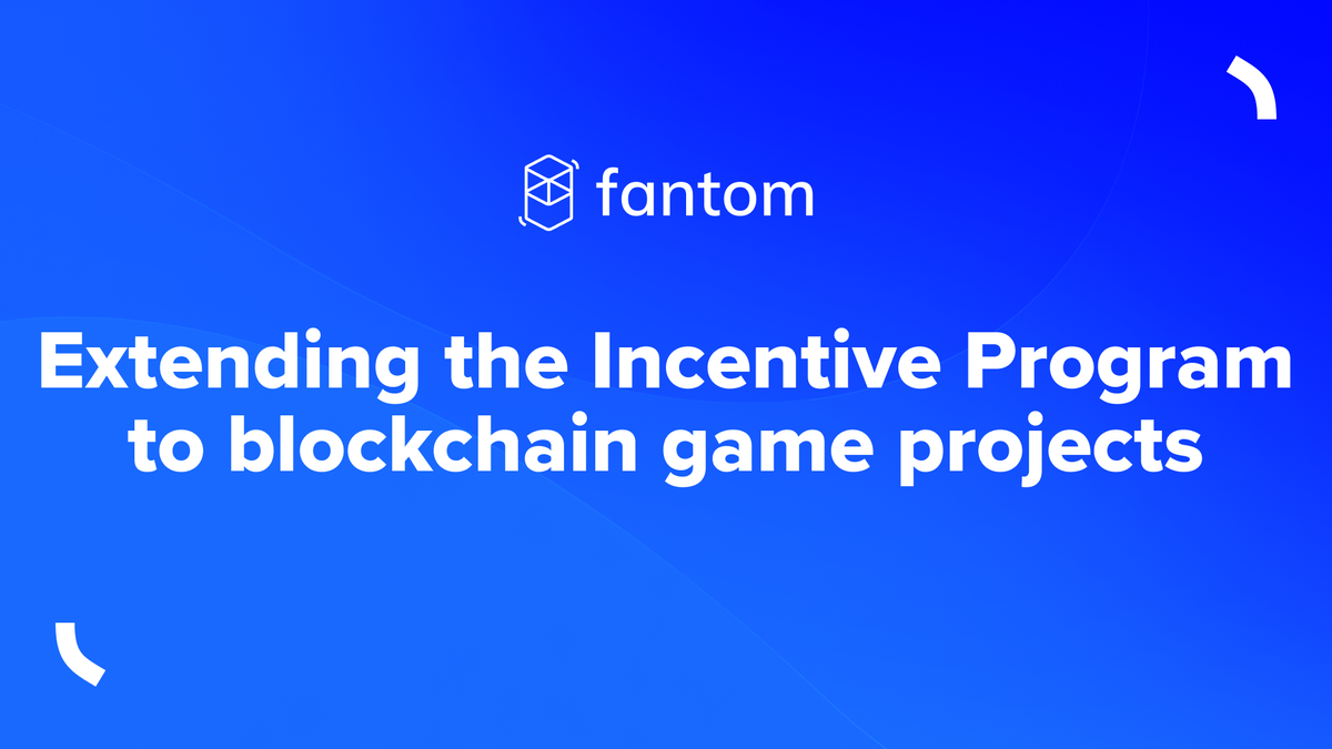 Extending the Incentive Program to Blockchain Game Projects