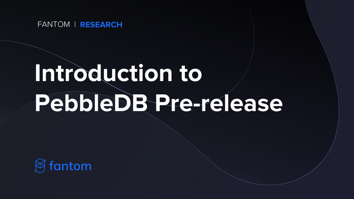 Introduction to PebbleDB Pre-release