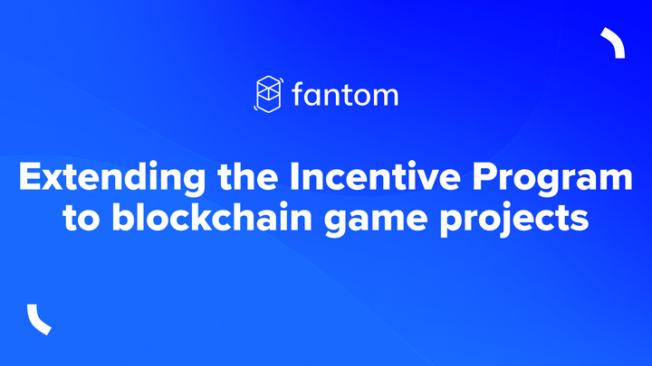 Extending the Incentive Program to Blockchain Game Projects