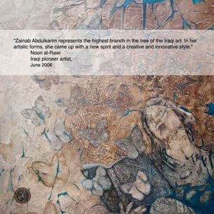 On Zainab’s Art.