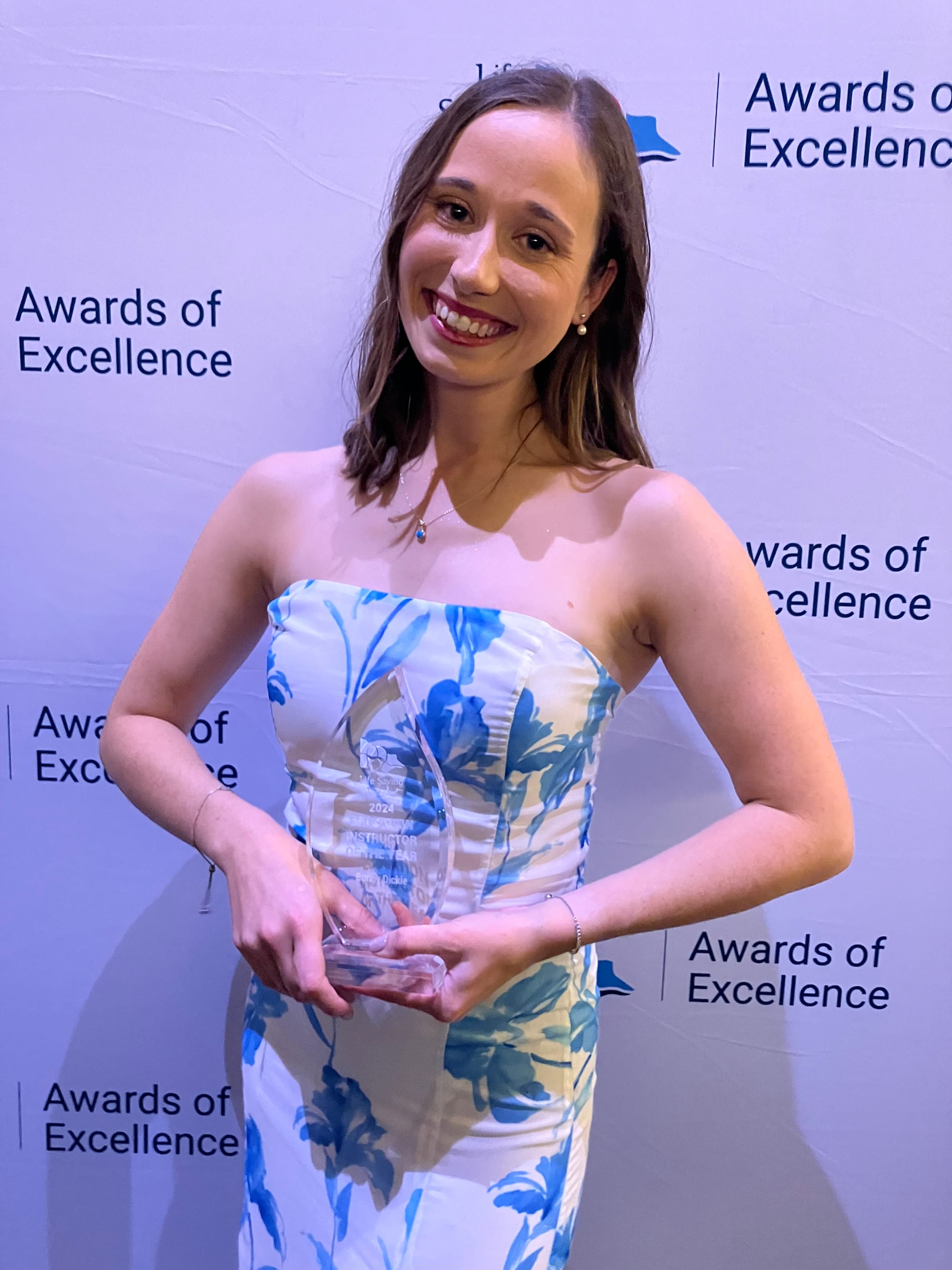 Bonny Dickie. Winner of the Victorian Education Trainer of the Year.