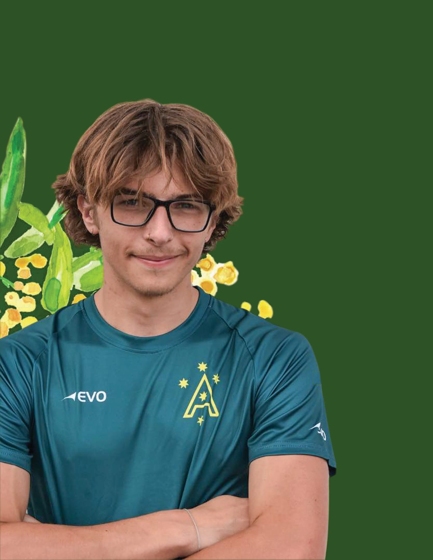 The Australian U19 Men’s team will include 18-year-old Caden Miles in half/fullback.