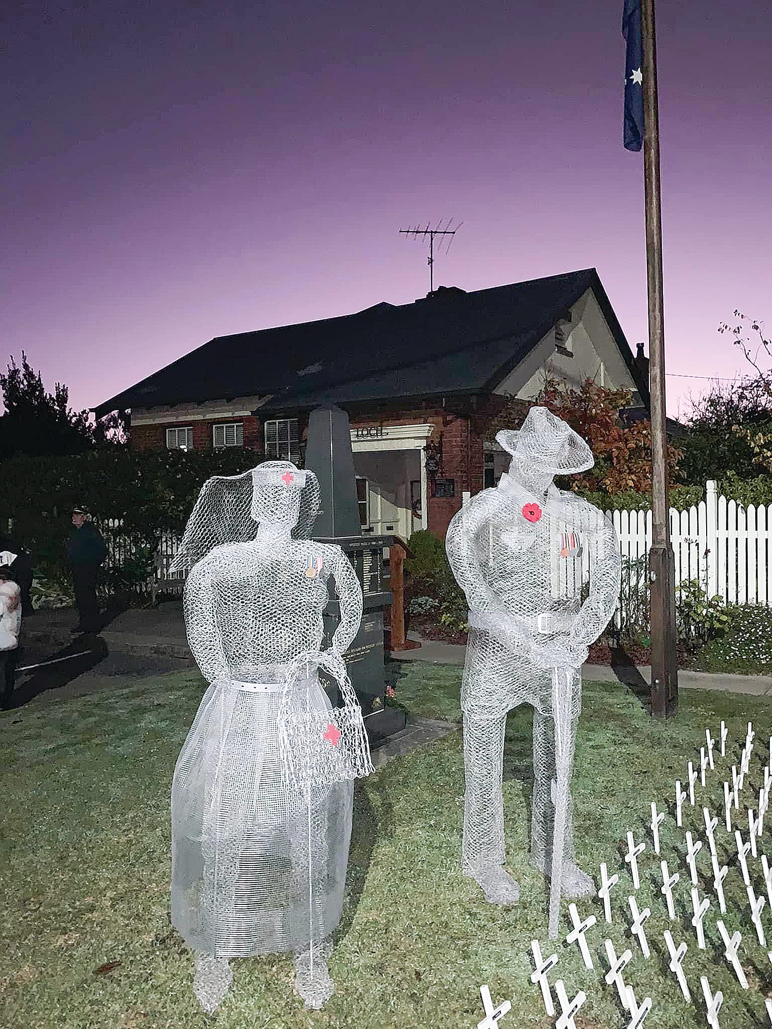 Locals out in force at Loch services