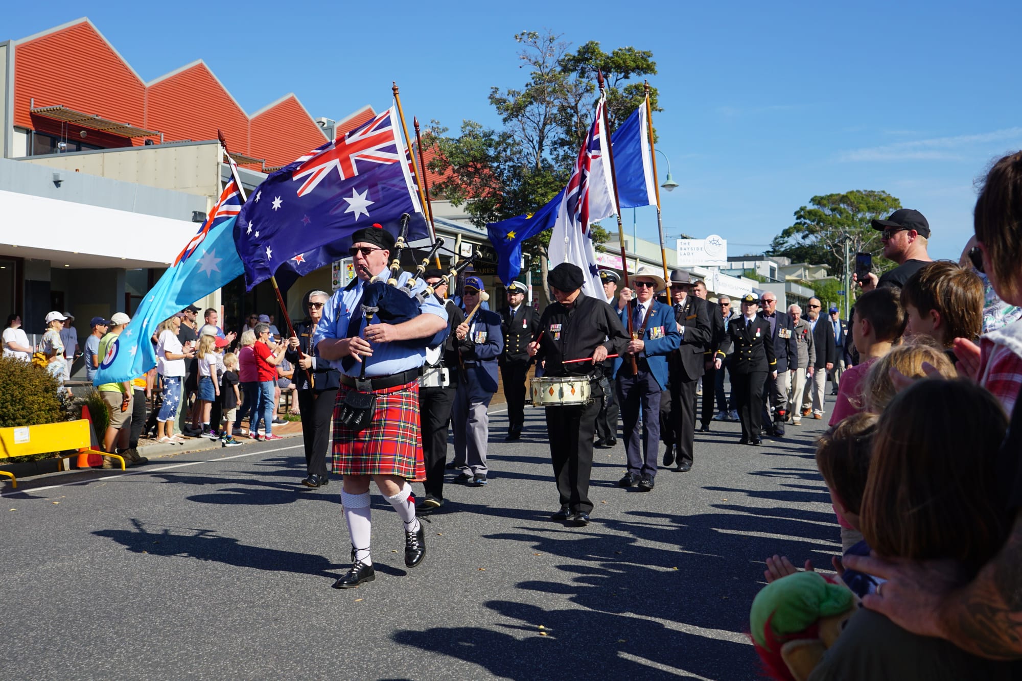 All ages pay their respects at Inverloch