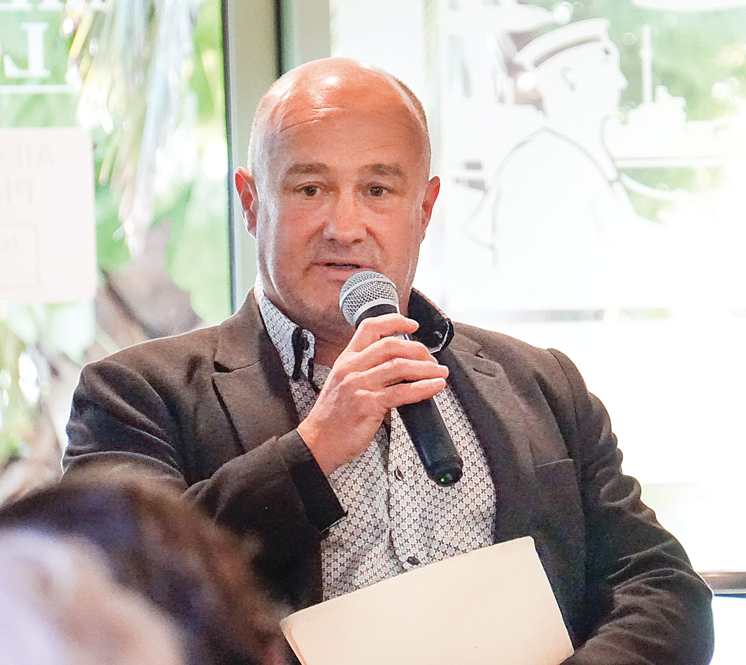 Nationals candidate for Bass Brett Tessari. 