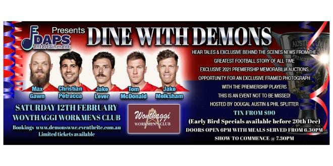 Dine with the Dees in Wonthaggi!