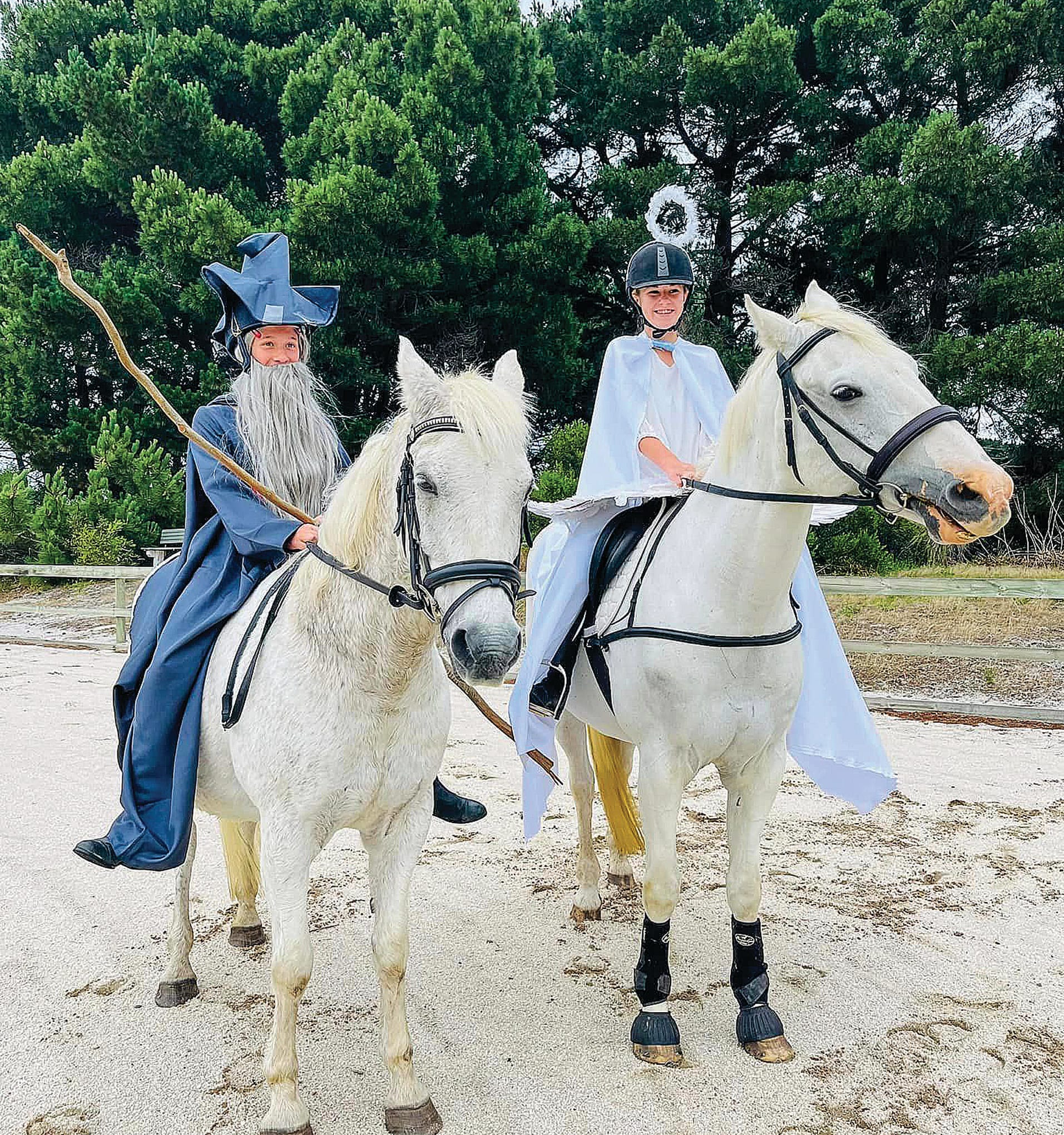 A festive riding extravaganza