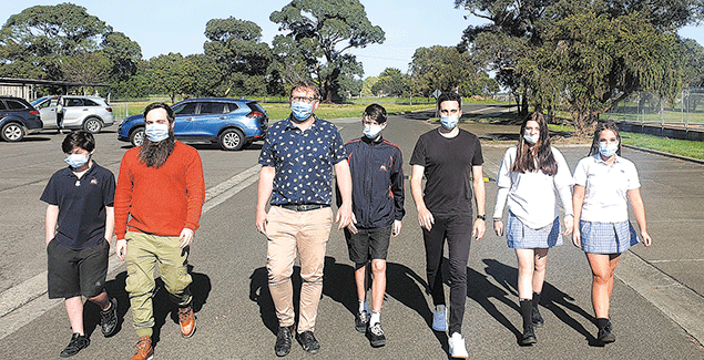 Secondary College putting one foot forward