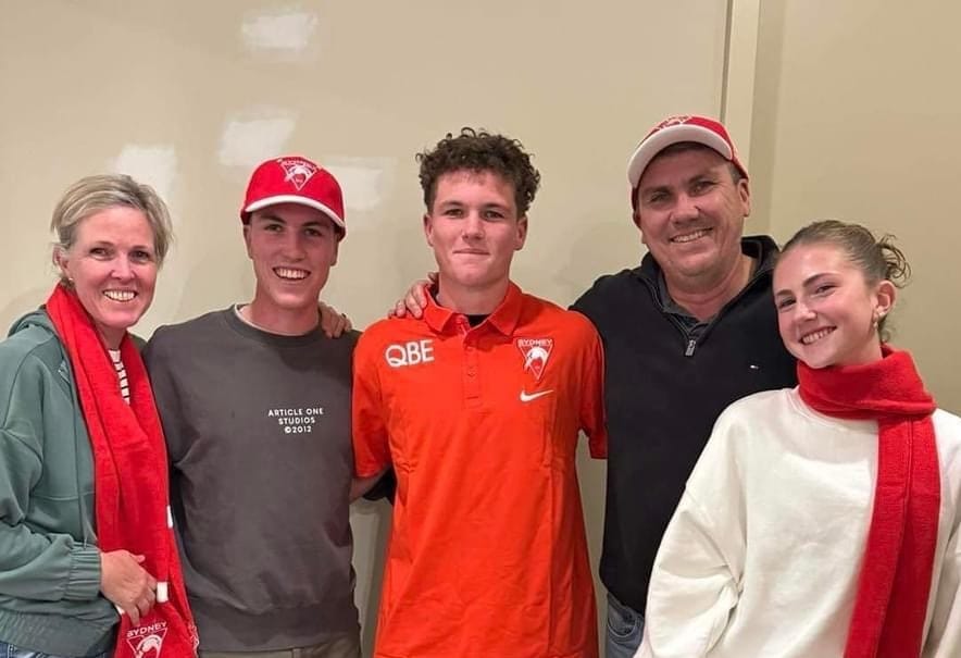 Leongatha's Tom Hanily now a Sydney Swan