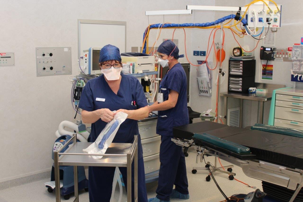 How about joining the theatre team at Wonthaggi Hospital?