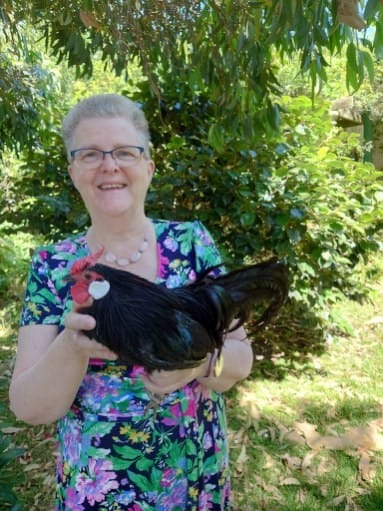 Life member of the Wonthaggi & District Agricultural, Pastoral & Horticultural Society, Coral Jones, with husband Michael, helps organise the poultry exhibition at the Bass Coast Summer Agricultural Show.