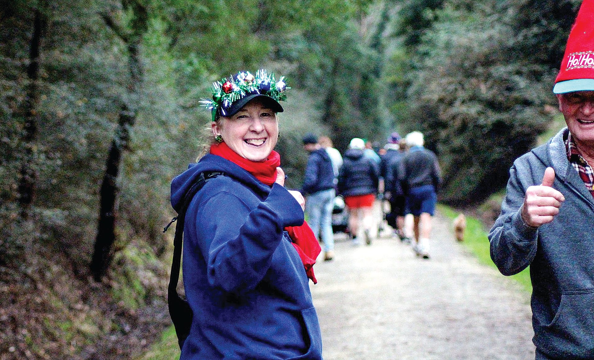 Christmas in July for Grand Ridge Rail Trail