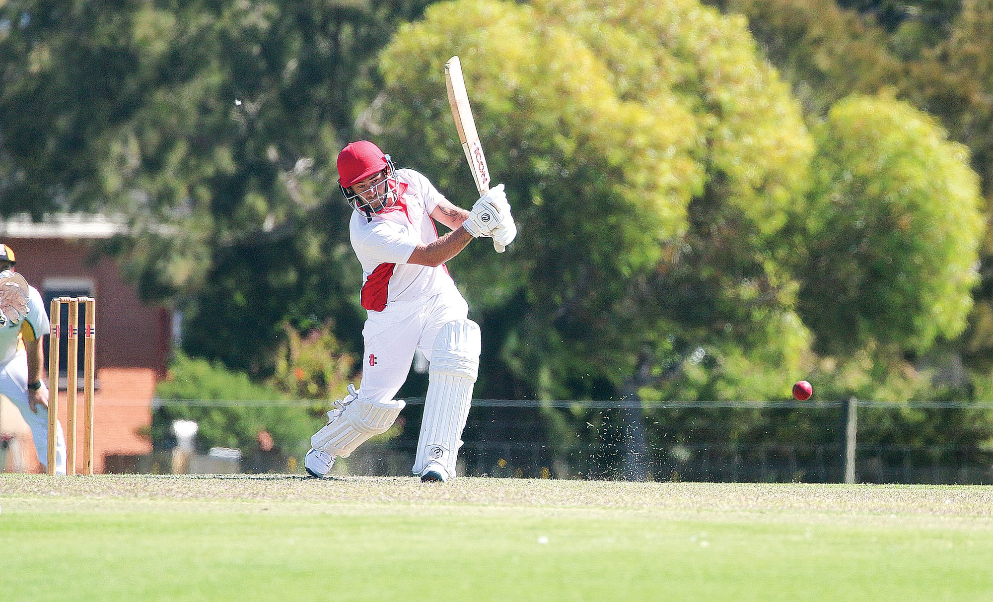 Glen Alvie vice captain Nathan Findlay made 16 runs on Saturday. 