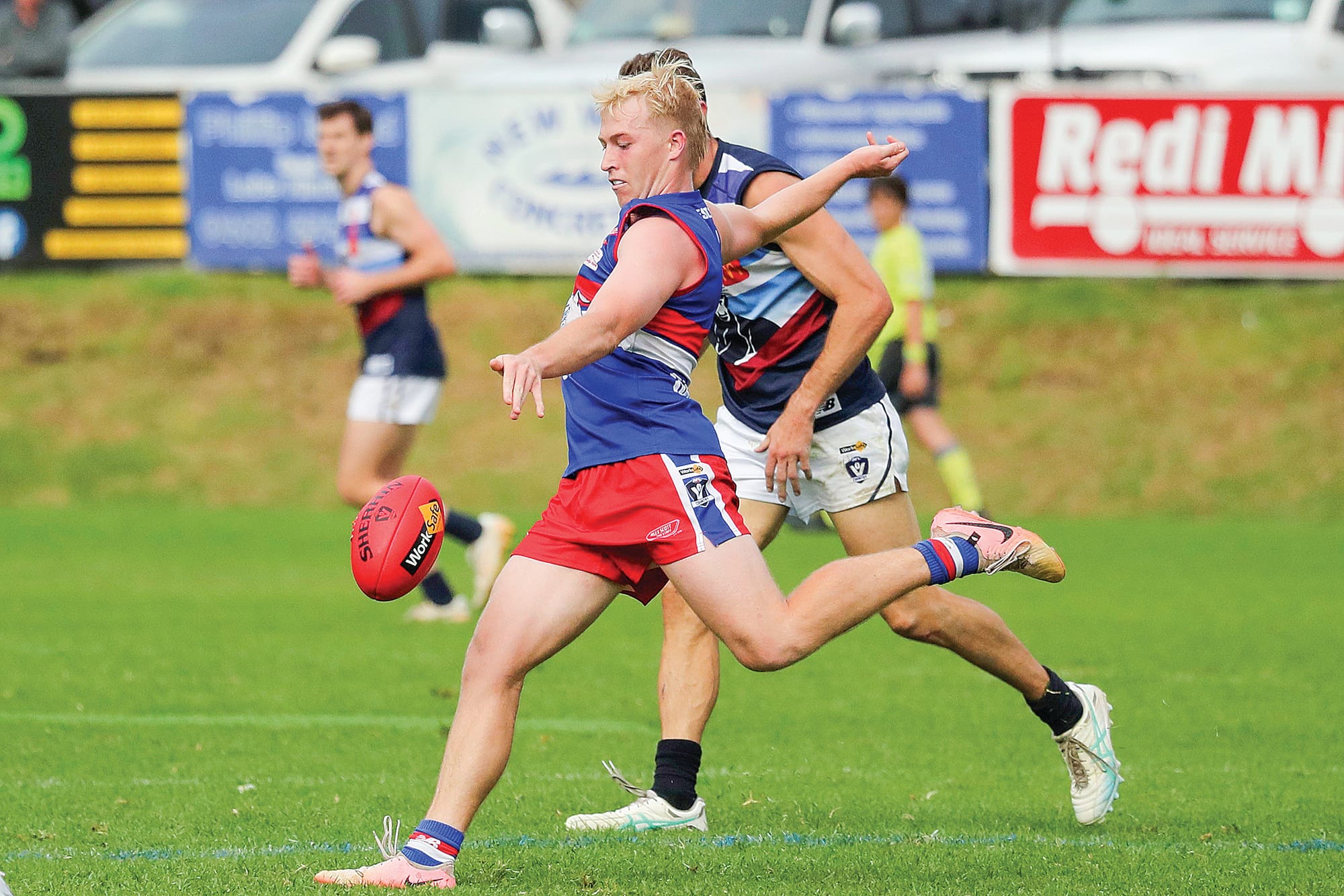 Hayden Bruce used his sublime skills to assist the Bulldogs’ winning efforts. 