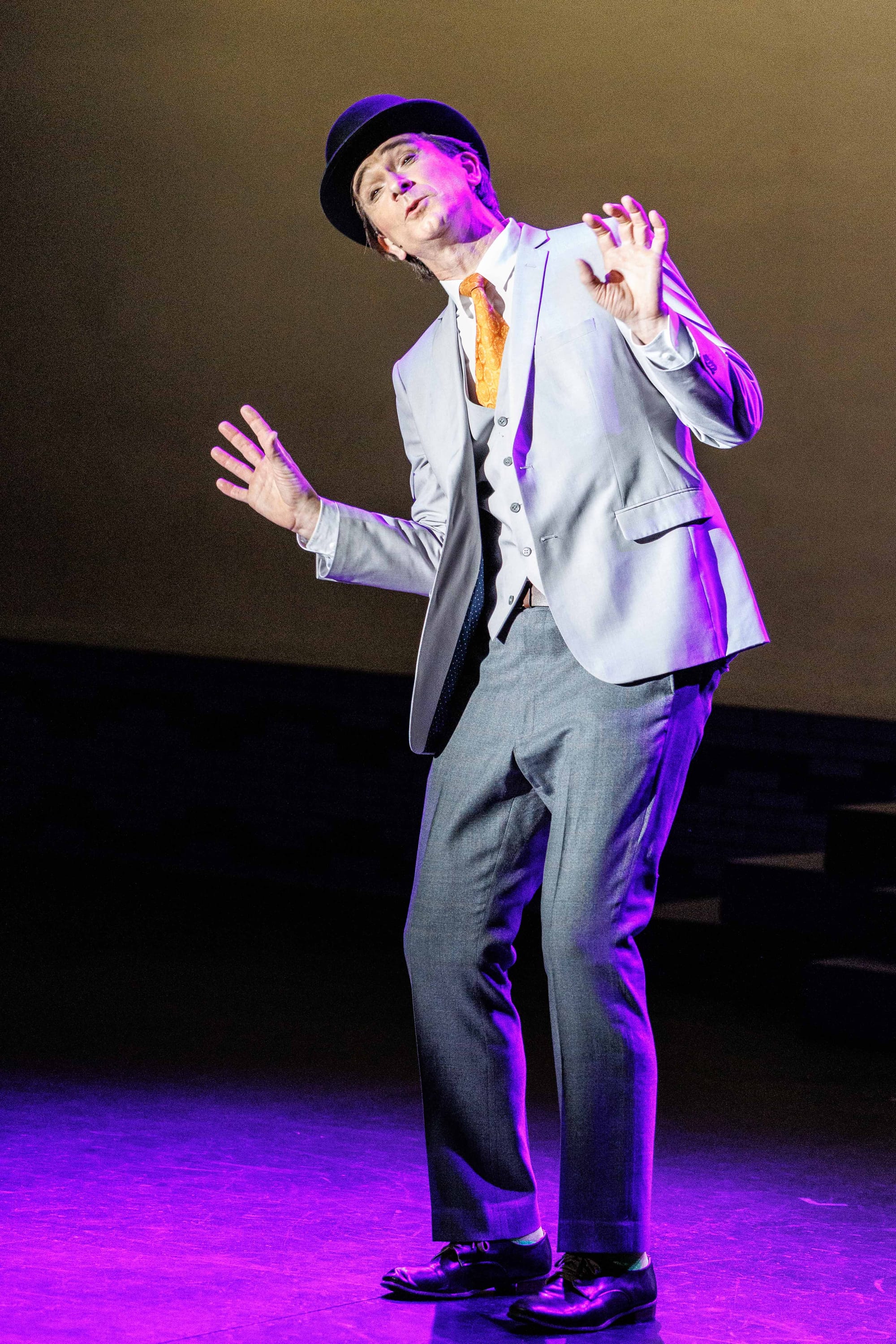 John Parncutt delivers a heartwarming performance as the conflicted Ko-Ko in the GSSV’s 90th anniversary performance of The Mikado. Photo Torquil Syme
