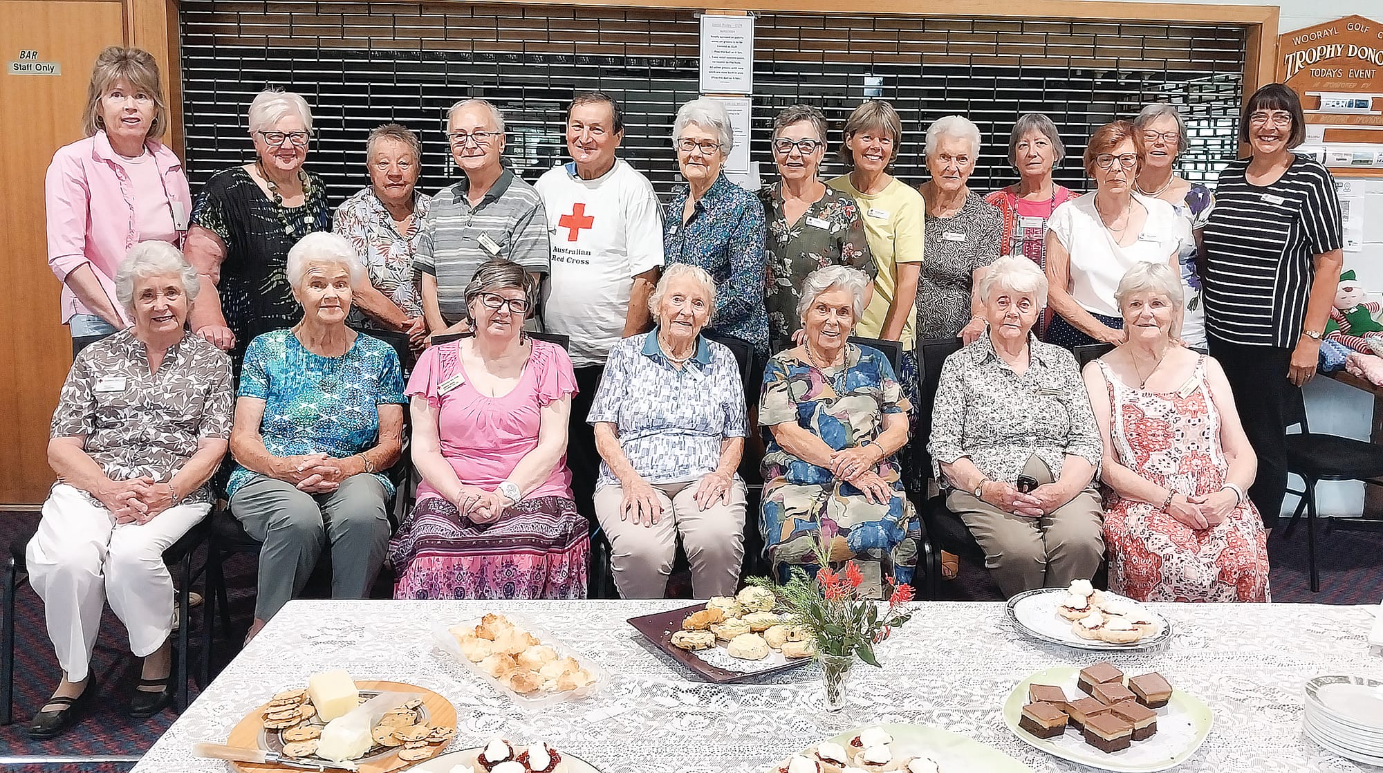 Red Cross morning tea a success