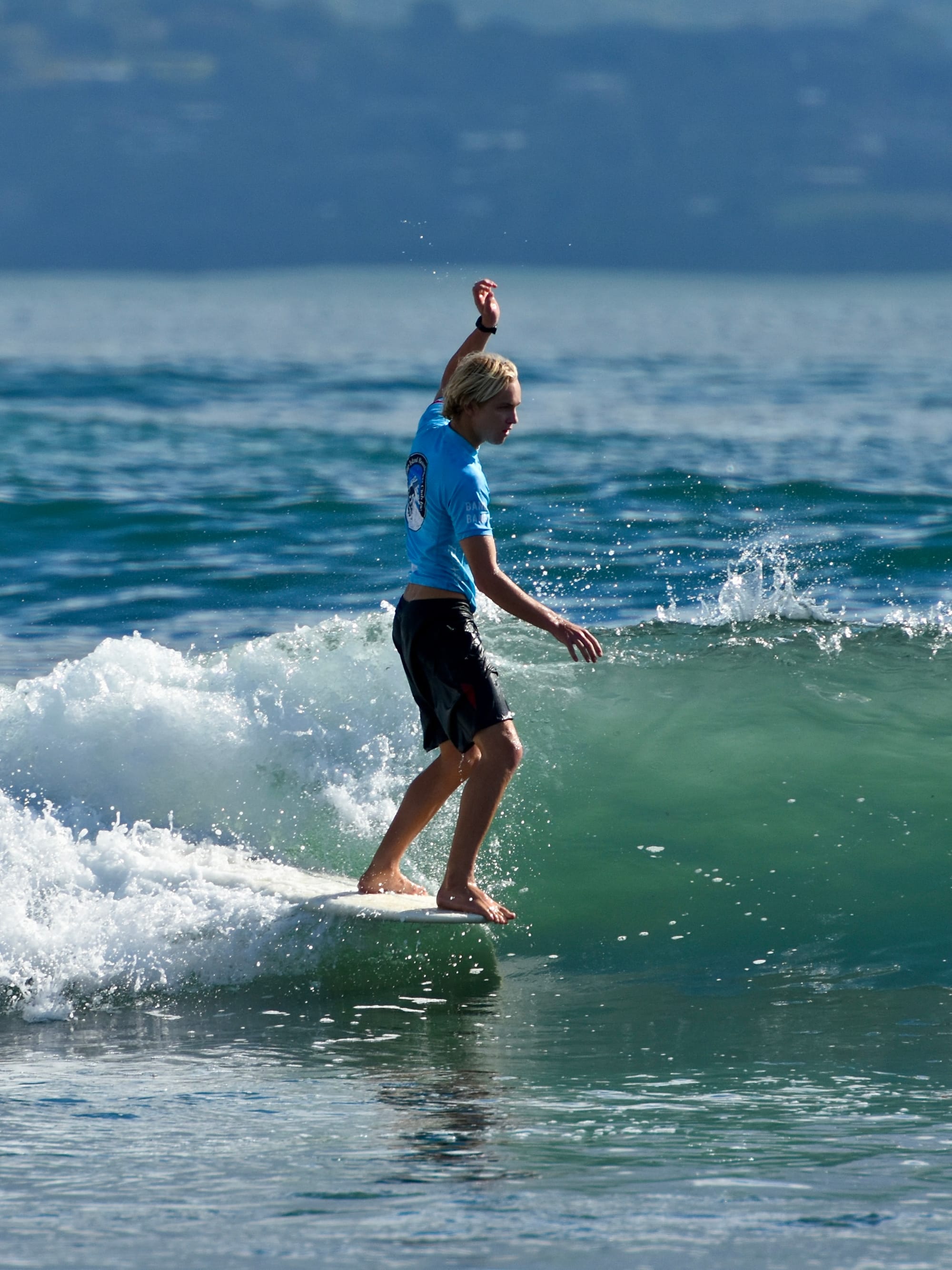 Luke Johnson (Winner Award Longest Noseride). Photo: Jo O'Reilly Stubbs