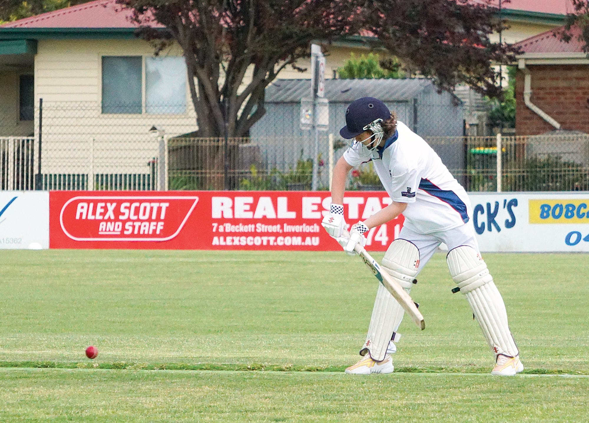 Harper&nbsp;Cocksedge looked to make his mark against his rivals. Ns06_4823