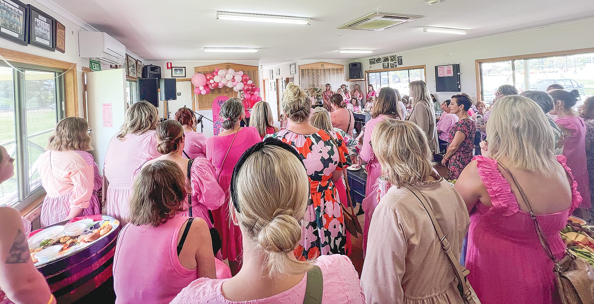 There was a wonderful turnout to Wonthaggi Club’s Pink Stumps Day recently.