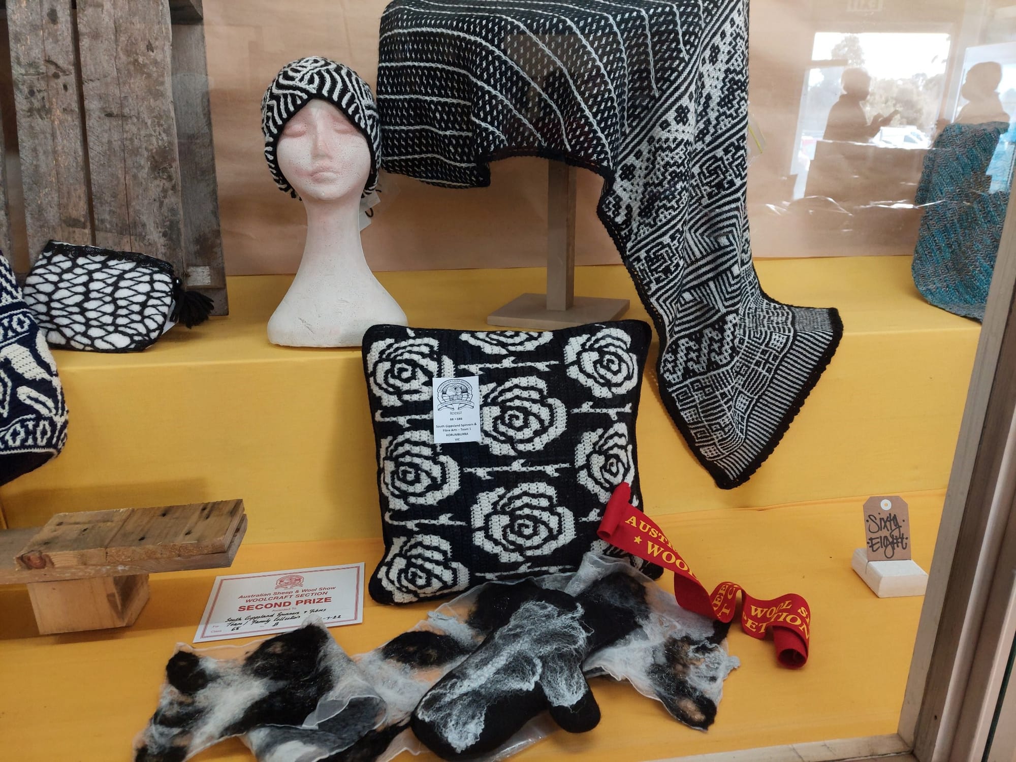 Incredible result for local Spinners and Fibre Arts Group