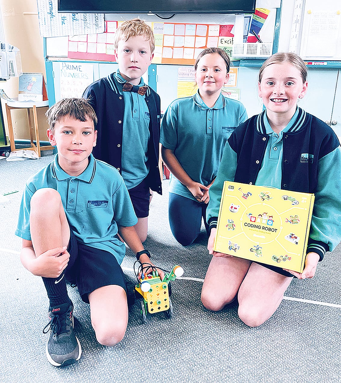 Meeniyan Primary School learn robotic and coding basics