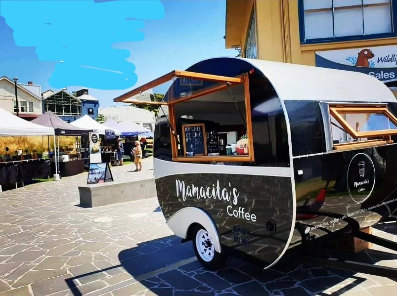 Chaos in Cowes! Only one coffee spot open