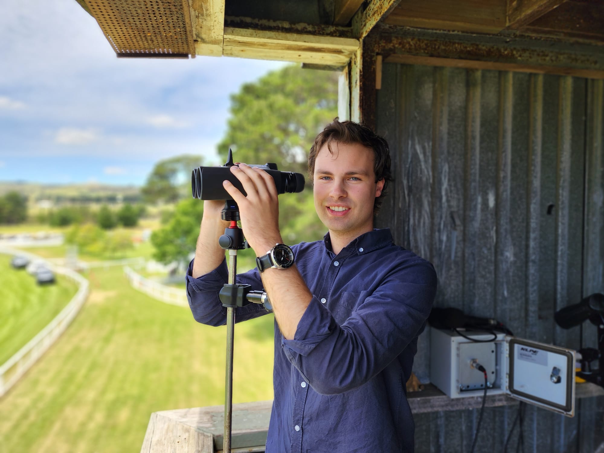 Promising commentator Josh Heriot called the races alongside resident race caller Ben Sporle.&nbsp;