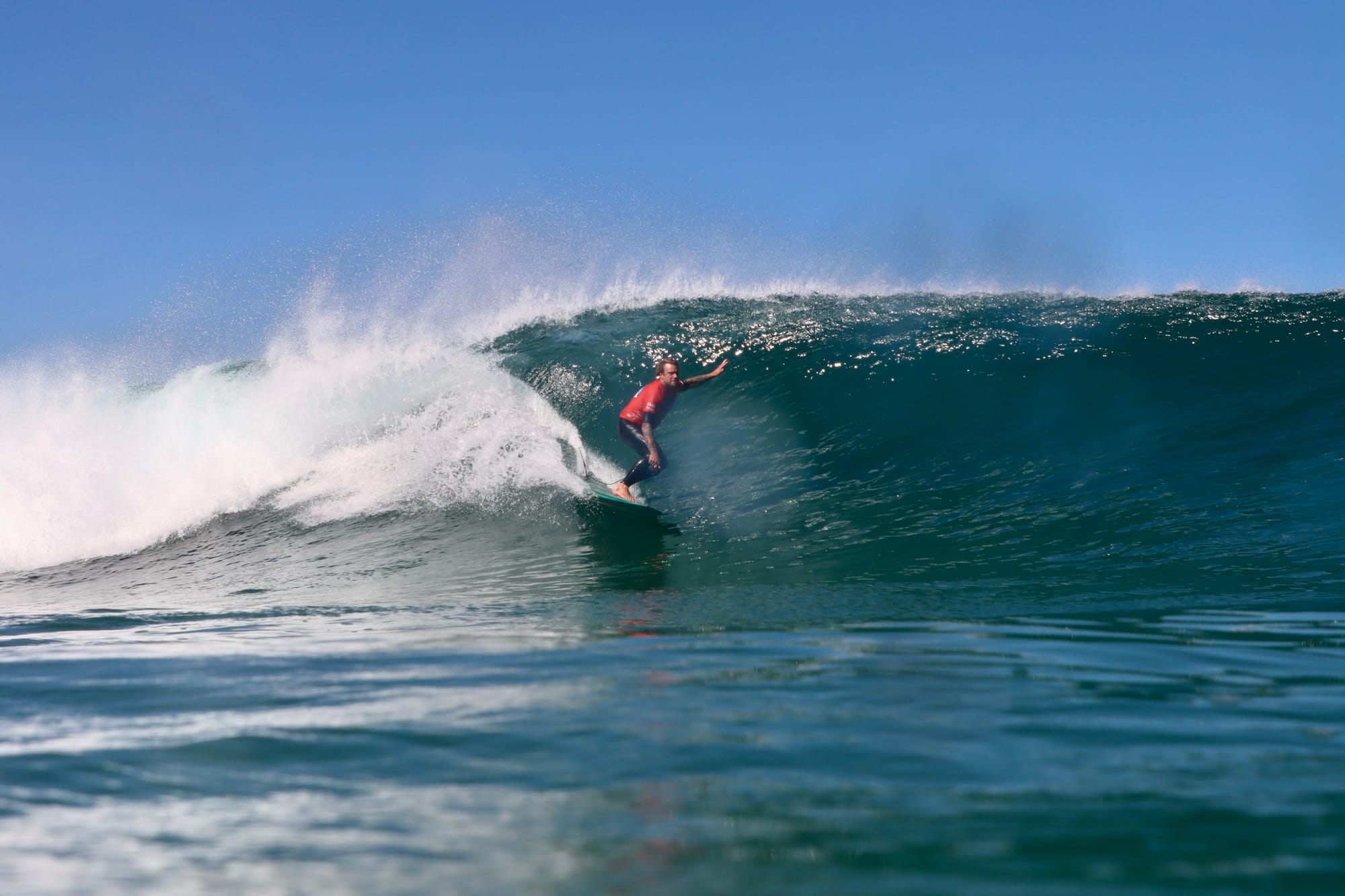 Andrew McHenry (Longboard Captain and Winner Open Men). Photo: Andrew Lidsey.