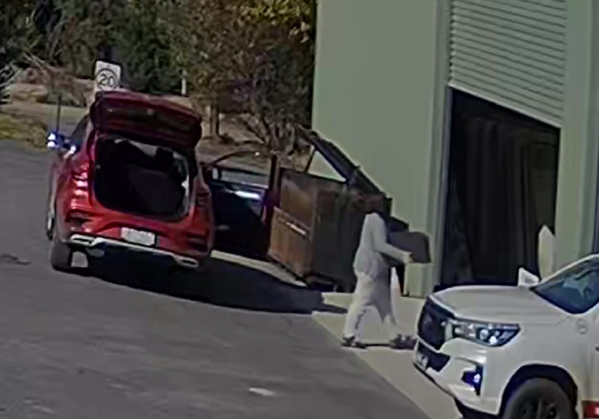 Erin Patterson's second visit to the Koonwarra Transfer Station on Wednesday, August 2, 2023, when she dumped he food dehydrator that proved to have death cap mushroom residue.