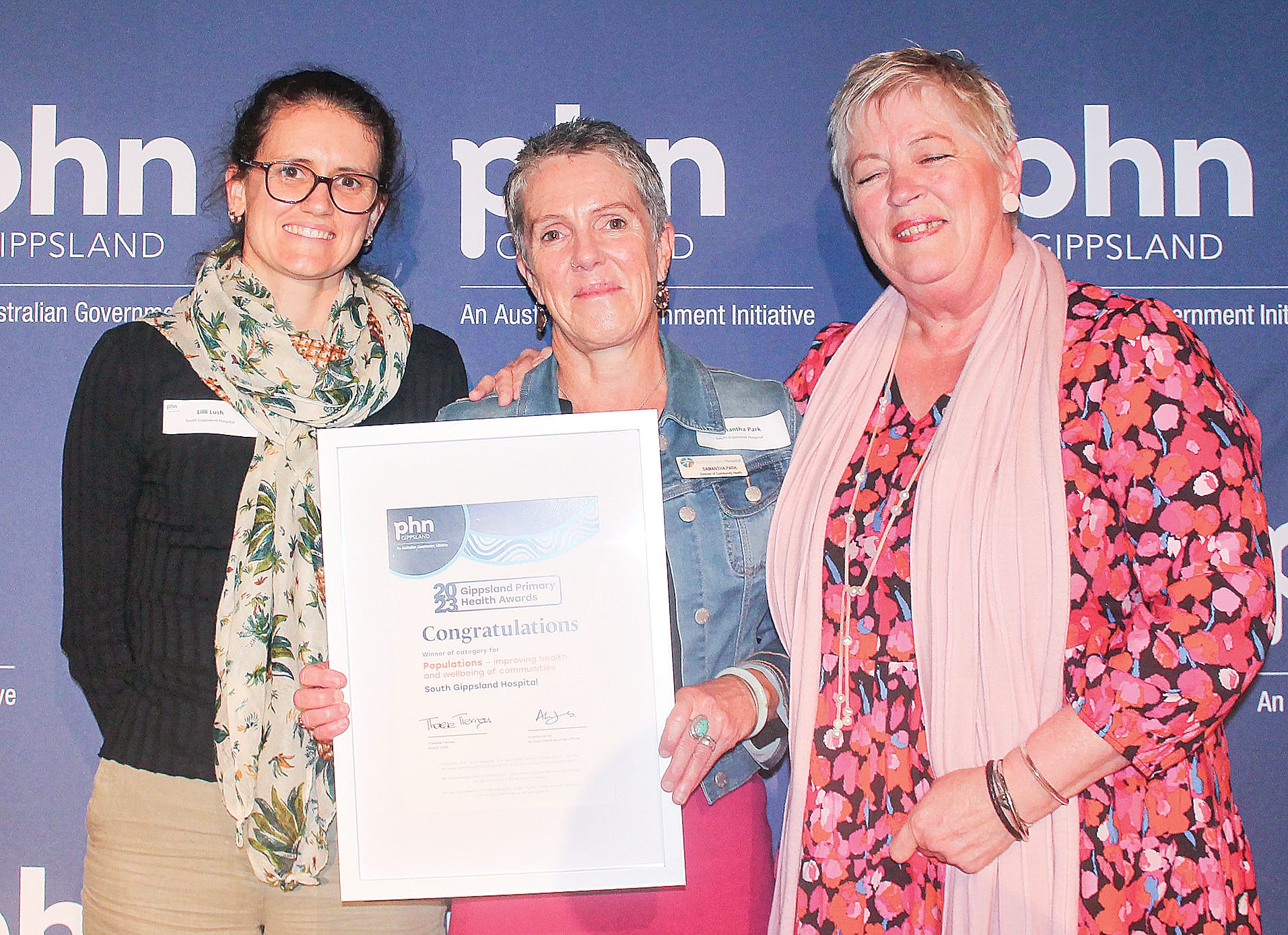 Celebration of Gippsland primary health care