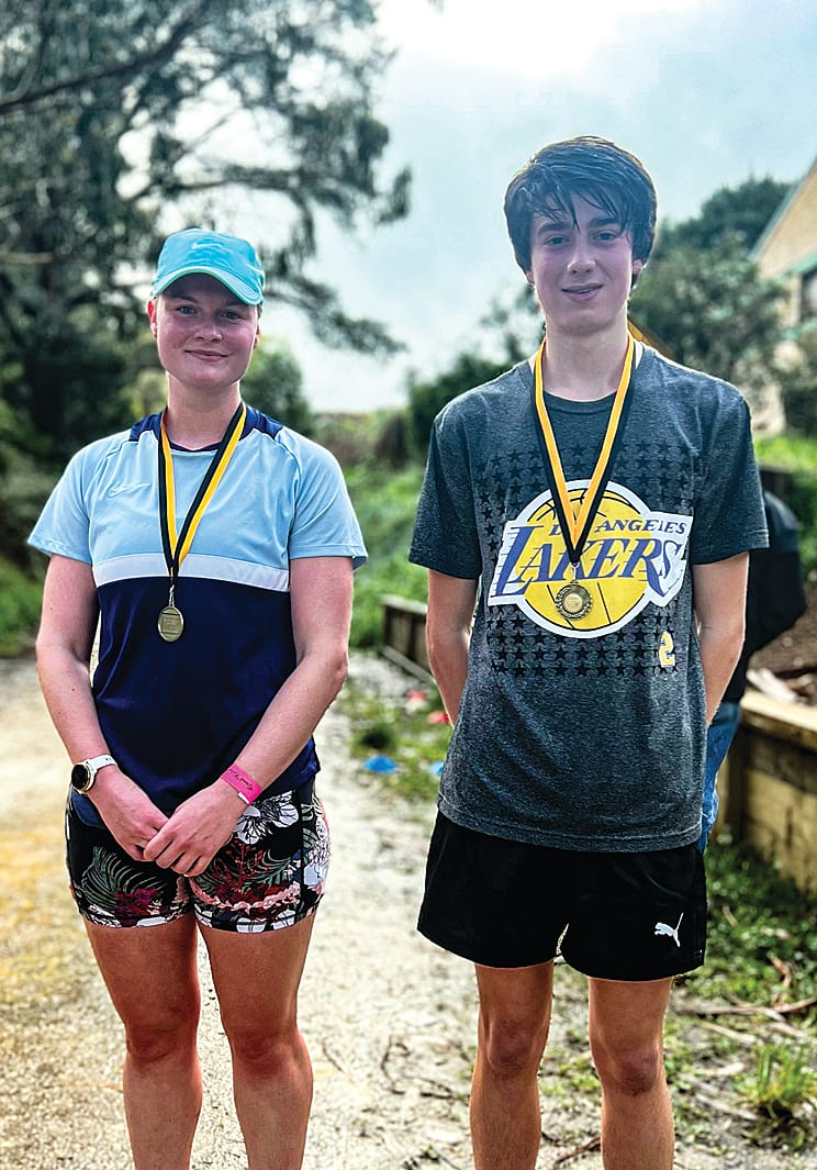 Kate Mayer took out the women’s honours in the 7km event, with Nathan Giardina achieving that honour for the men.