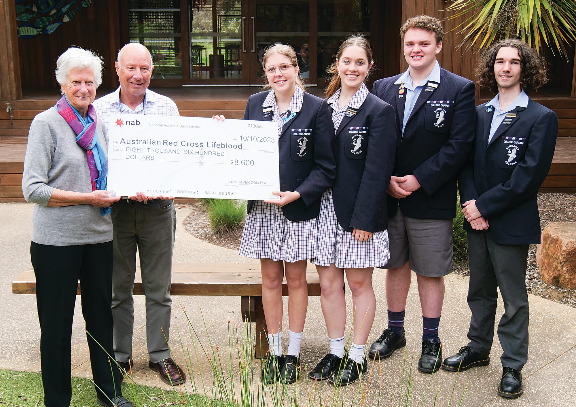 Students raise $8600 for Red Cross Lifeblood