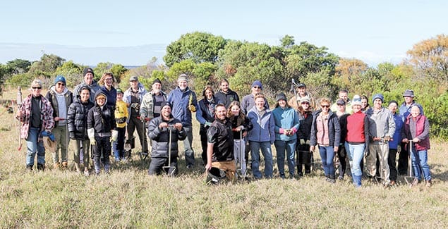 Successful planting day for Landcare groups