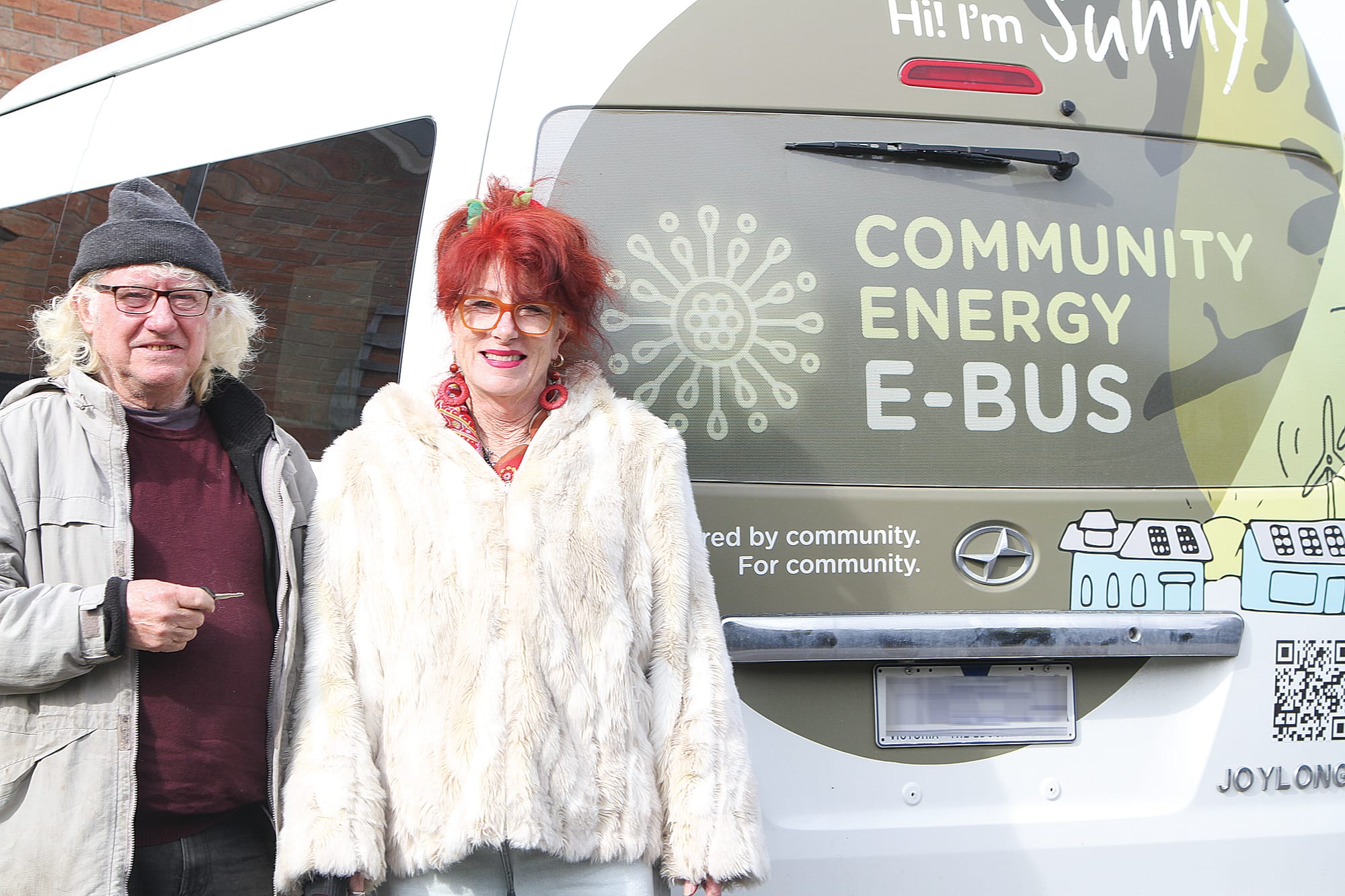 Sunny days ahead for Venus Bay e-bus