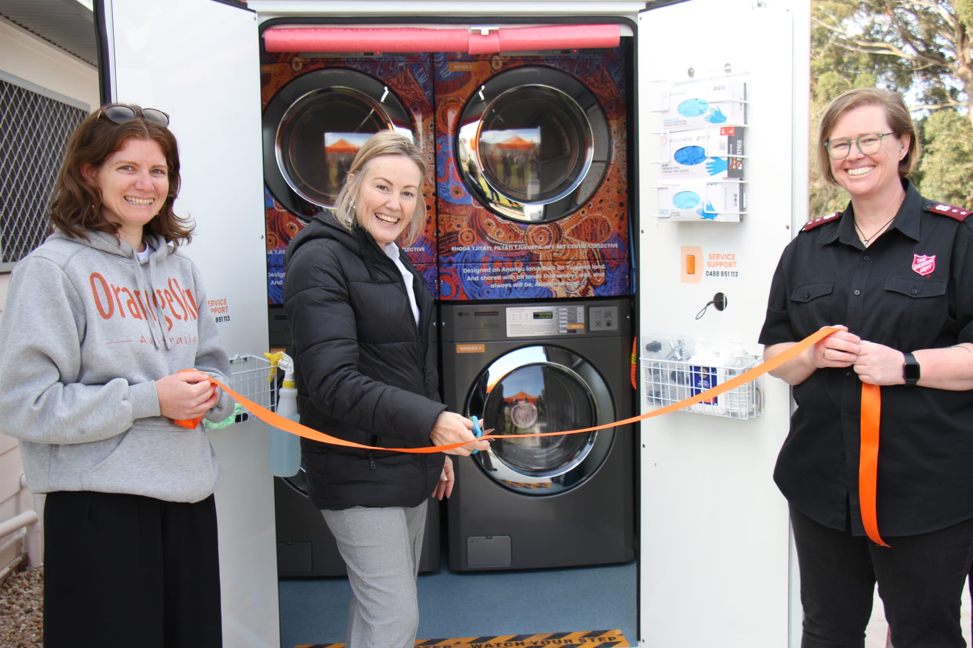 50th Orange Sky laundry pod opens in Wonthaggi