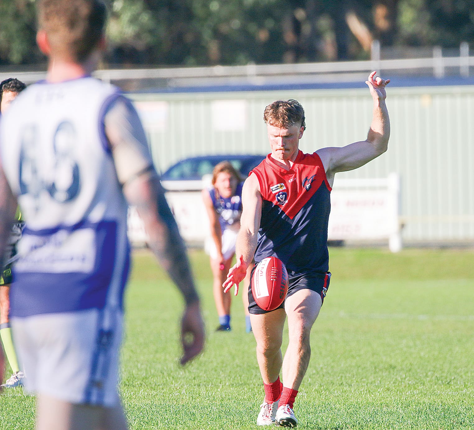 MDU’s Shaye Walsh contributed two goals on Saturday. 