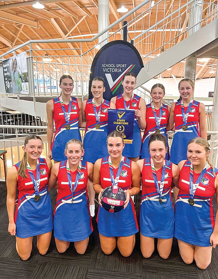 Mary MacKillop senior girls netball team crowned State Champions