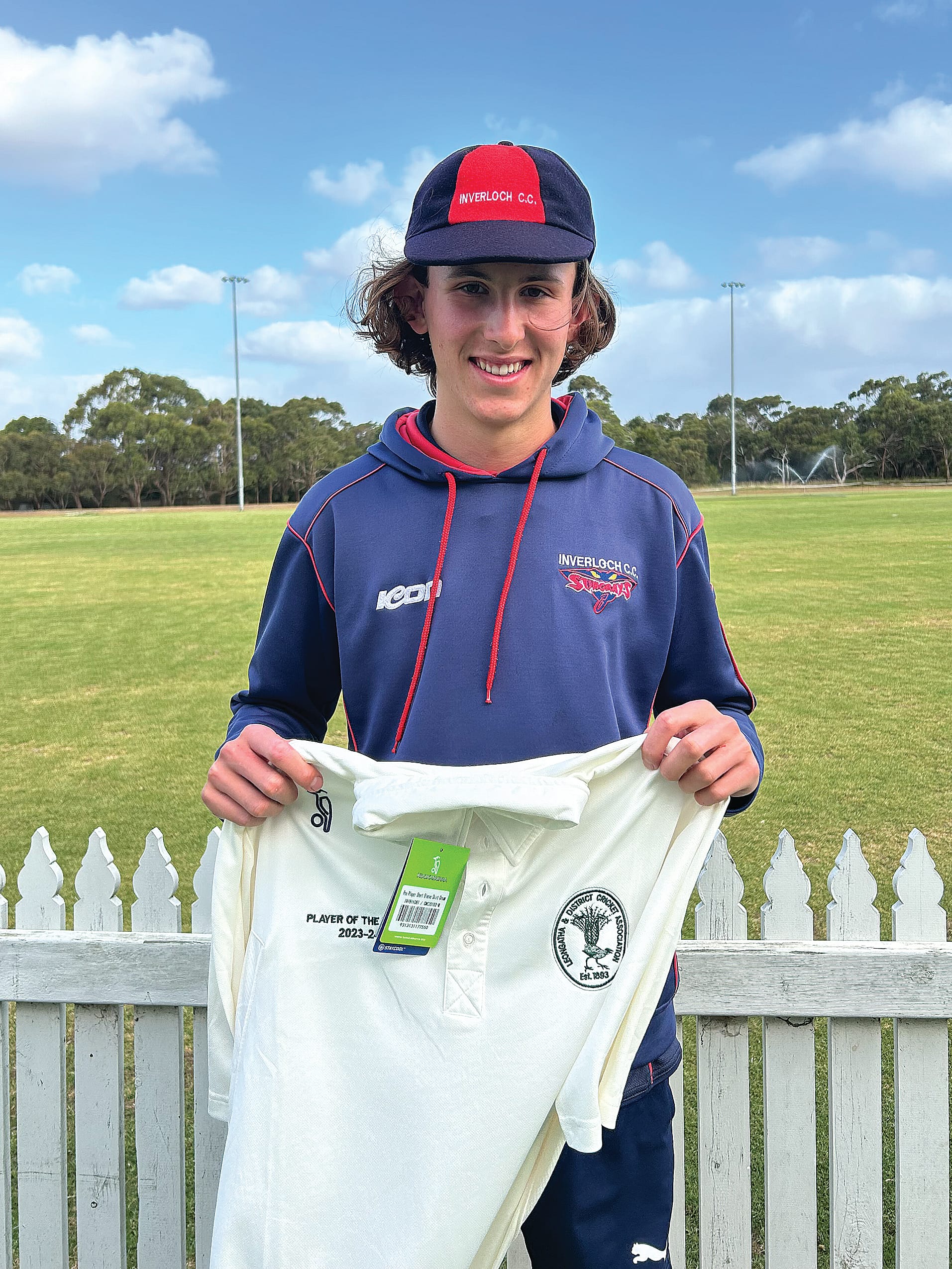 U17 player awarded Man of the Match:&nbsp;Riley Harris Inverloch 86. 