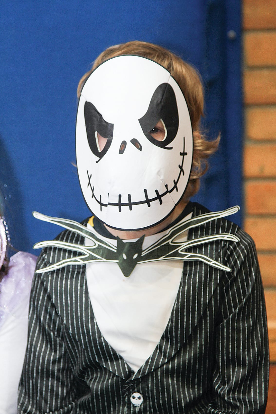 Will as Jack Skellington from ‘Nightmare Before Christmas’ at WNPS. 