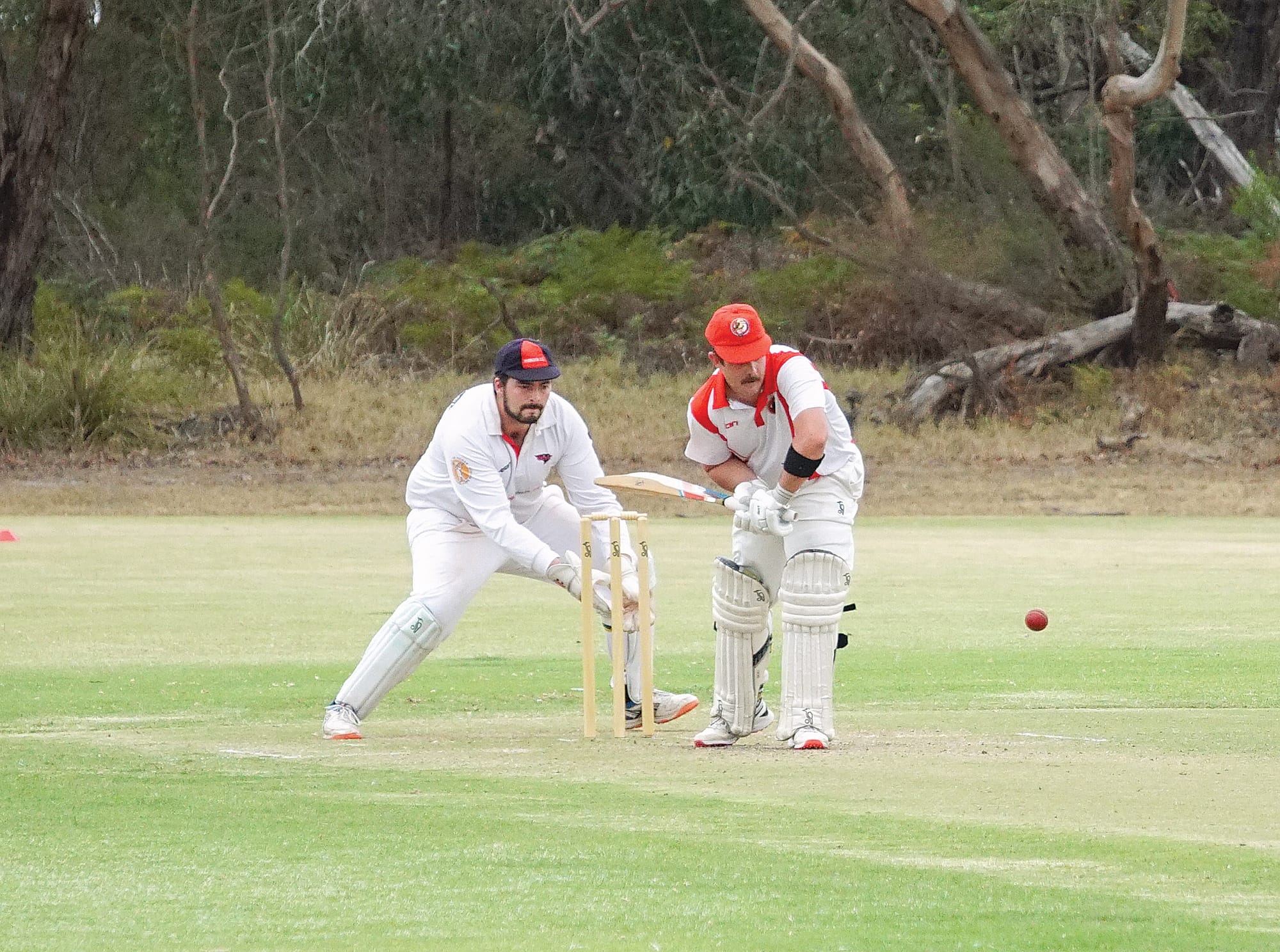 Nerrena’s Loc Roberts prepares for the shot. Ns66_1125