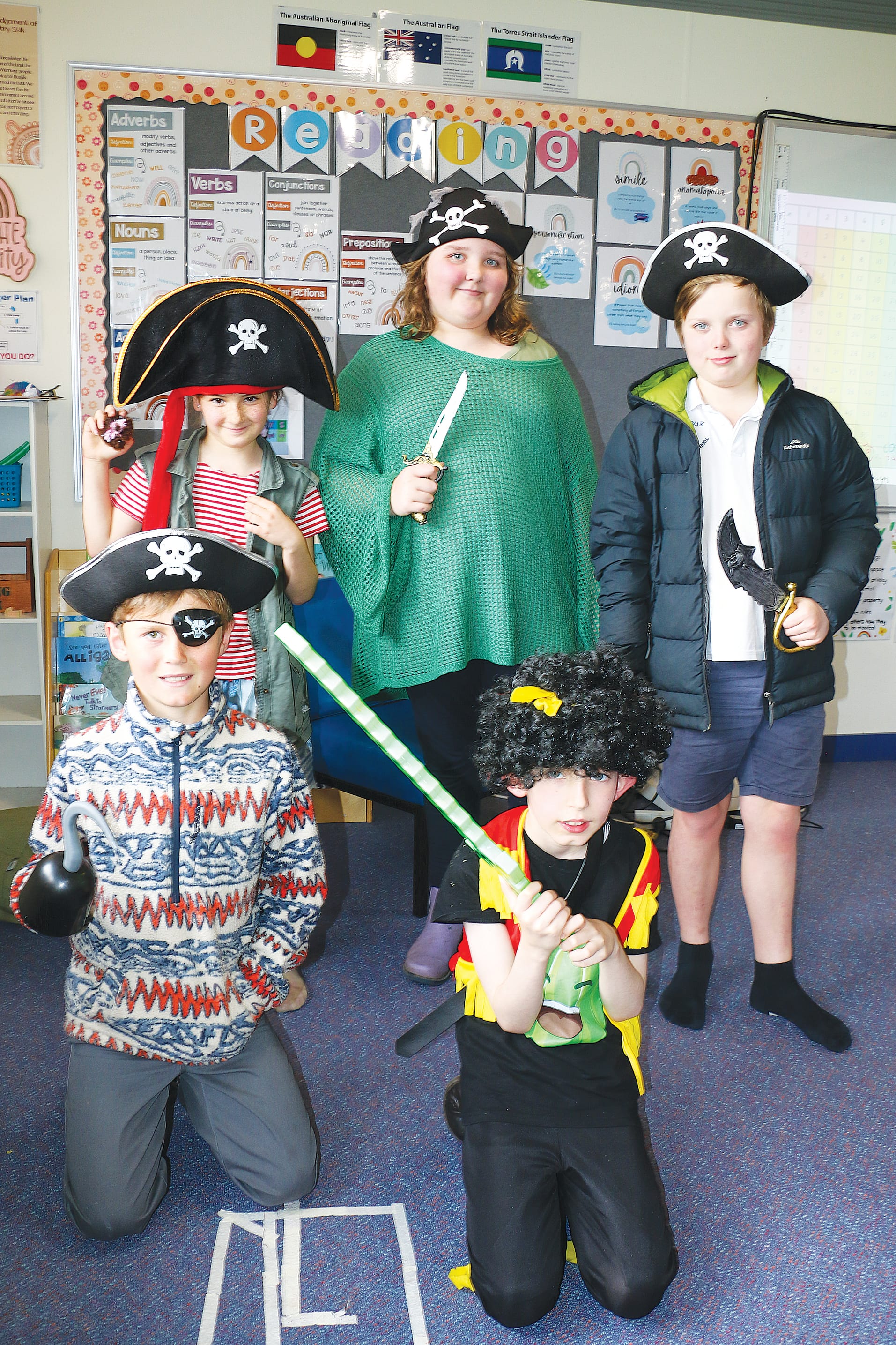 Students don pirate garb to raise funds for the Amazon