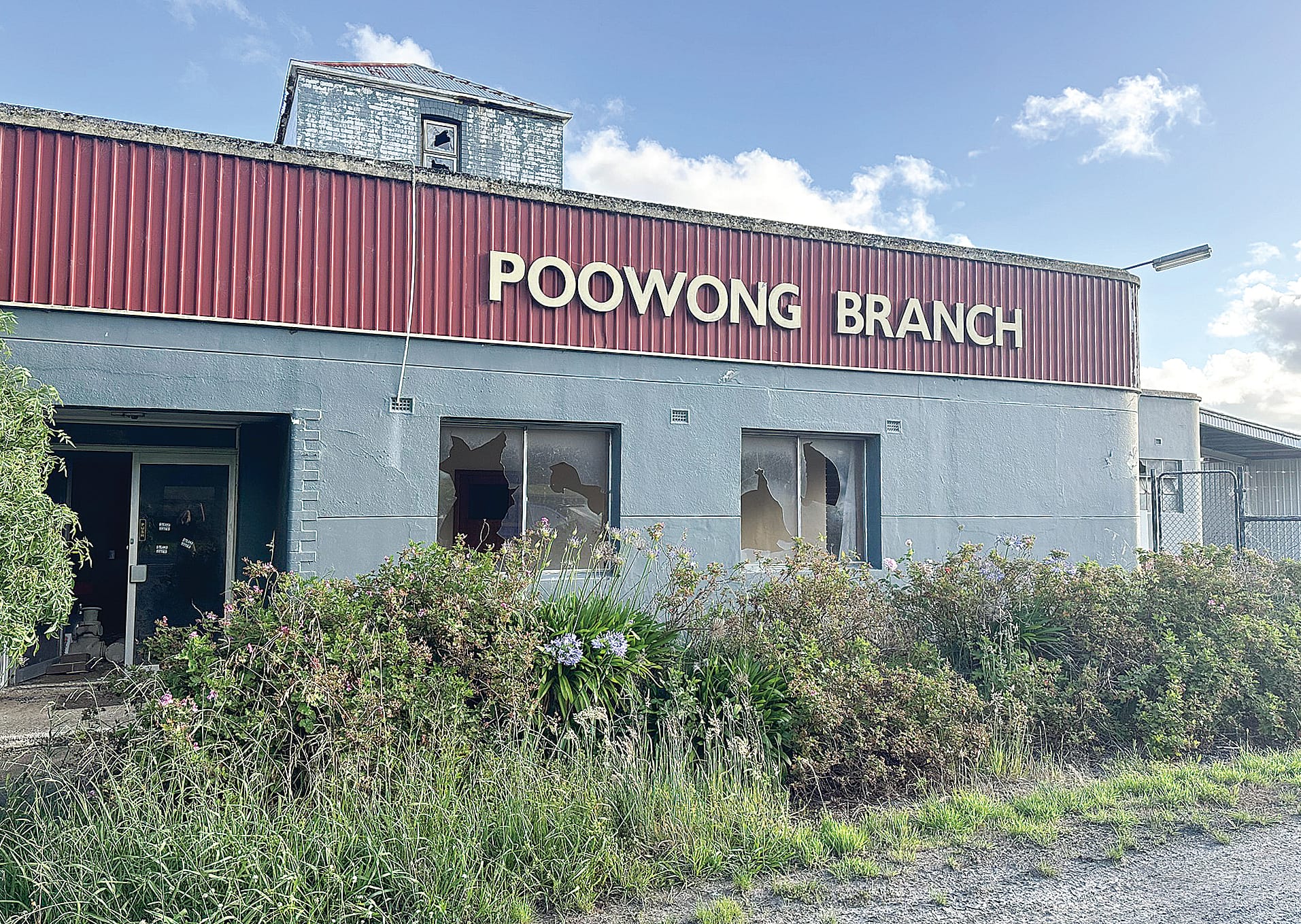 Small towns suffer from deliberate destruction alongside our larger ones